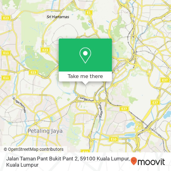 Jalan Taman Pant Bukit Pant 2, 59100 Kuala Lumpur map