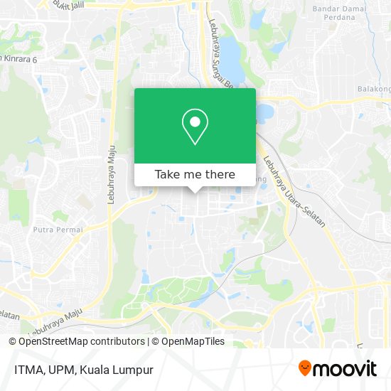 ITMA, UPM map