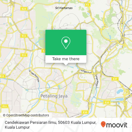 Cendekiawan Persiaran Ilmu, 50603 Kuala Lumpur map