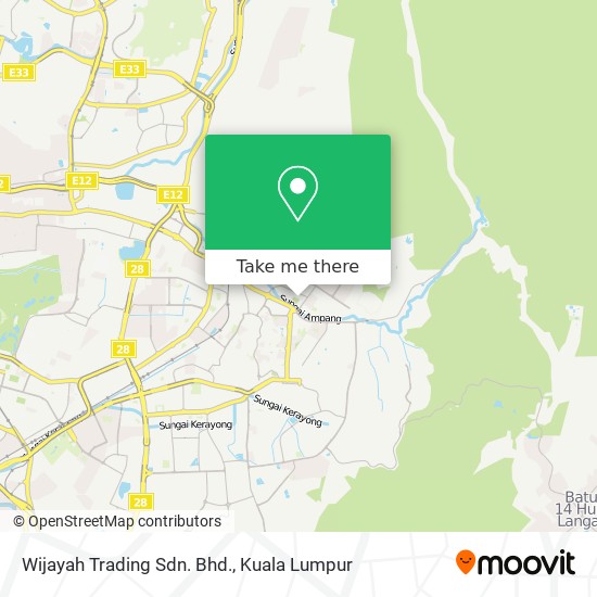 Wijayah Trading Sdn. Bhd. map