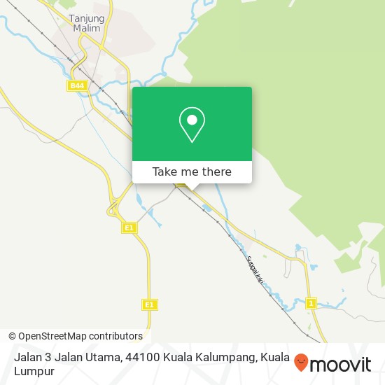 Jalan 3 Jalan Utama, 44100 Kuala Kalumpang map