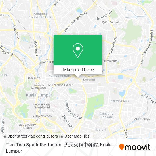 Tien Tien Spark Restaurant 天天火鍋中餐館 map