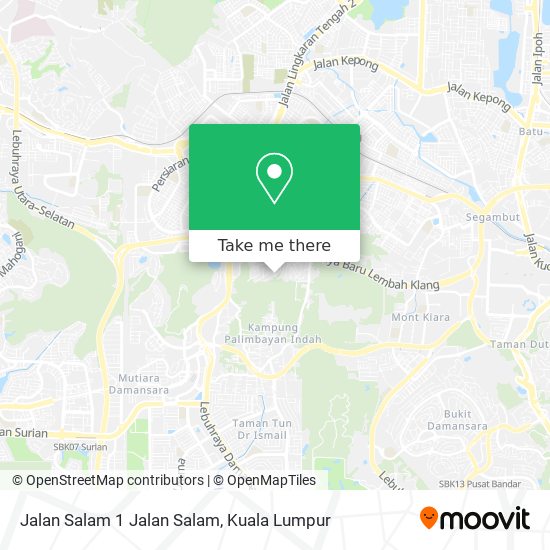 Jalan Salam 1 Jalan Salam map