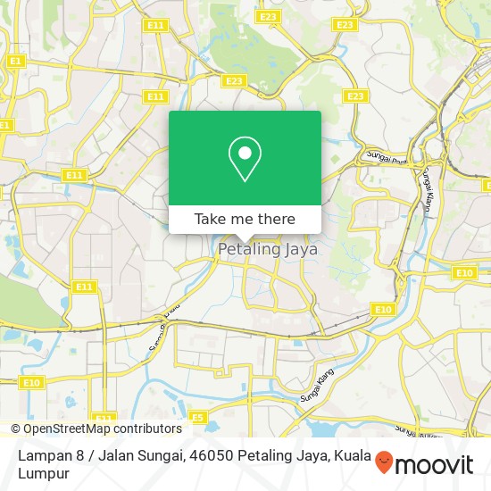 Peta Lampan 8 / Jalan Sungai, 46050 Petaling Jaya