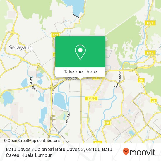 Batu Caves / Jalan Sri Batu Caves 3, 68100 Batu Caves map