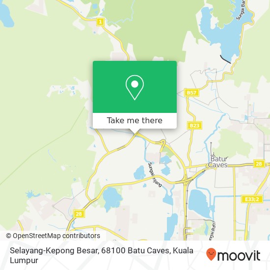 Selayang-Kepong Besar, 68100 Batu Caves map