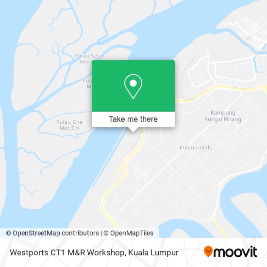 Westports CT1 M&R Workshop map