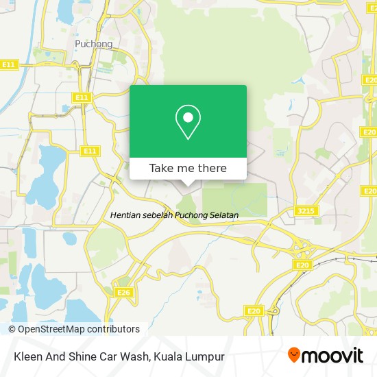 Kleen And Shine Car Wash map