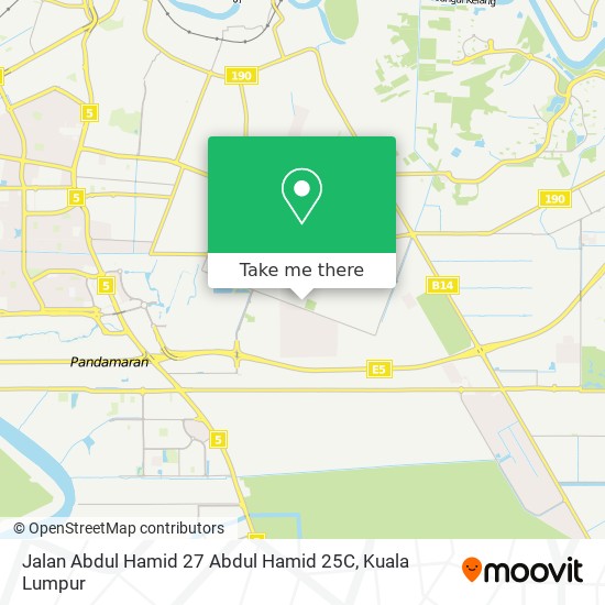 Jalan Abdul Hamid 27 Abdul Hamid 25C map