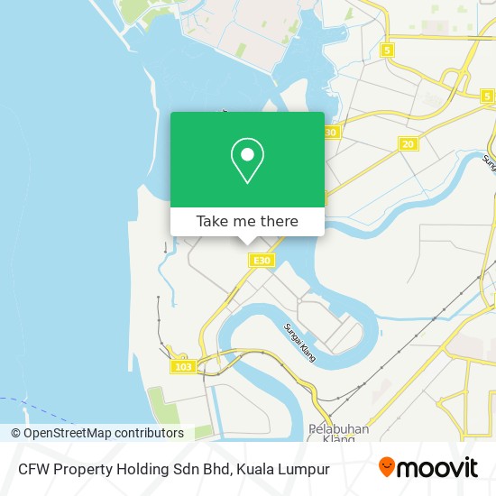 CFW Property Holding Sdn Bhd map
