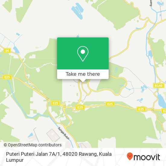 Puteri Puteri Jalan 7A / 1, 48020 Rawang map