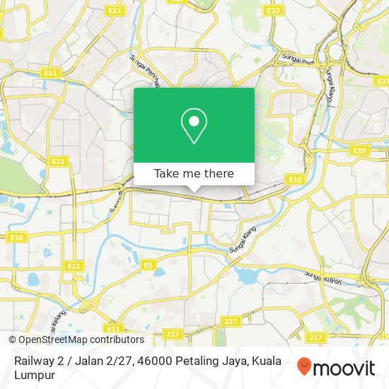 Railway 2 / Jalan 2 / 27, 46000 Petaling Jaya map