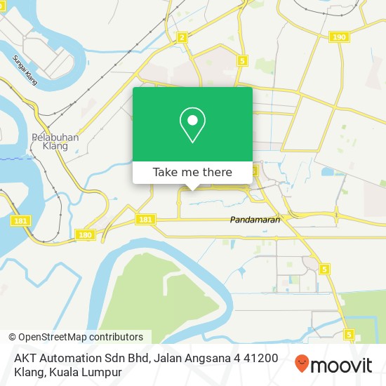 AKT Automation Sdn Bhd, Jalan Angsana 4 41200 Klang map