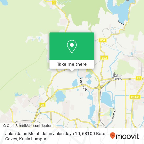 Jalan Jalan Melati Jalan Jalan Jaya 10, 68100 Batu Caves map