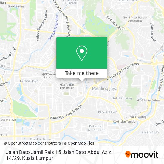 Jalan Dato Jamil Rais 15 Jalan Dato Abdul Aziz 14 / 29 map