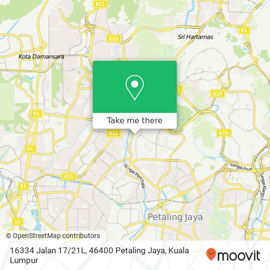 16334 Jalan 17 / 21L, 46400 Petaling Jaya map