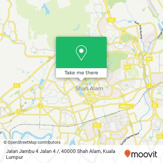 Jalan Jambu 4 Jalan 4 /, 40000 Shah Alam map