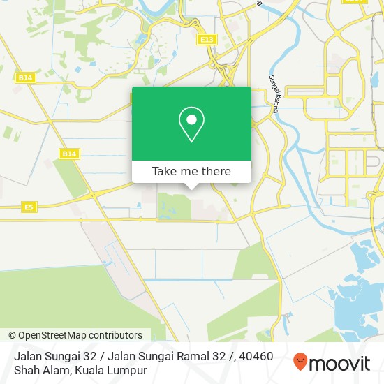 Peta Jalan Sungai 32 / Jalan Sungai Ramal 32 /, 40460 Shah Alam