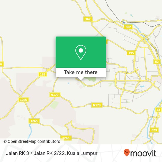 Peta Jalan RK 3 / Jalan RK 2 / 22, 70300 Rasah