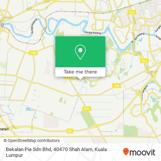 Bekalan Pie Sdn Bhd, 40470 Shah Alam map