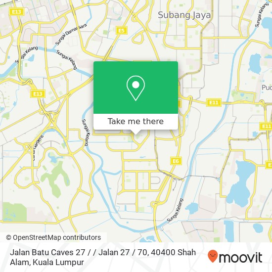 Peta Jalan Batu Caves 27 / / Jalan 27 / 70, 40400 Shah Alam