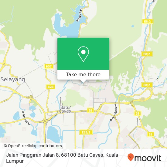 Jalan Pinggiran Jalan 8, 68100 Batu Caves map