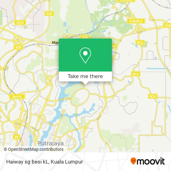 Haiway sg besi kL map