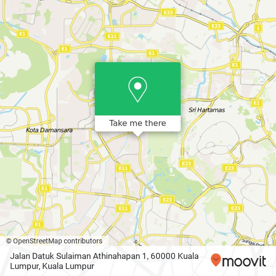 Jalan Datuk Sulaiman Athinahapan 1, 60000 Kuala Lumpur map