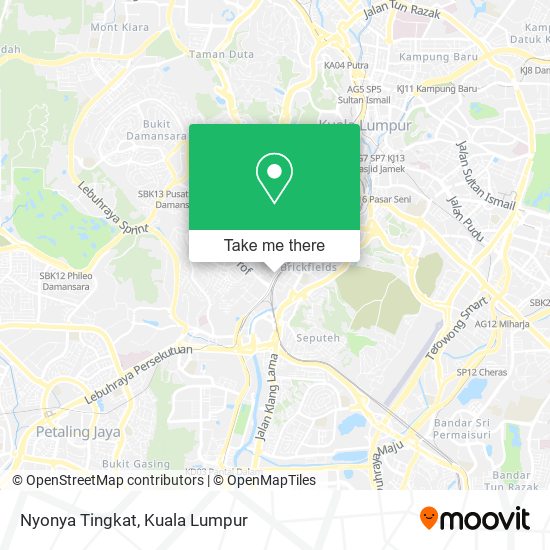 Nyonya Tingkat map