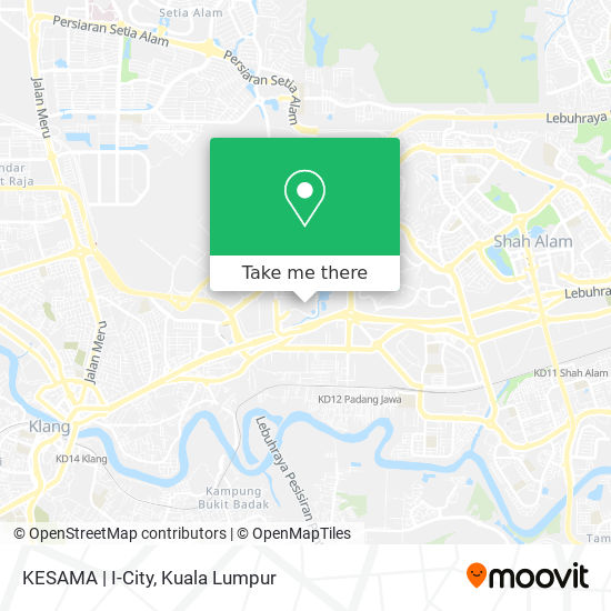 KESAMA | I-City map