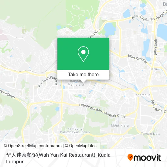 华人佳茶餐馆(Wah Yan Kai Restaurant) map