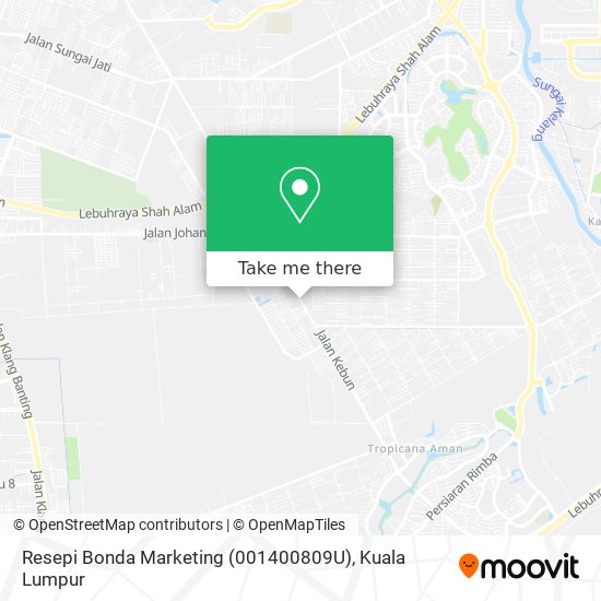 Peta Resepi Bonda Marketing (001400809U)