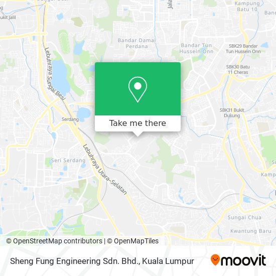 Sheng Fung Engineering Sdn. Bhd. map