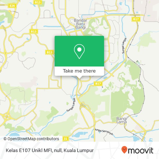 Kelas E107 Unikl MFI, null map