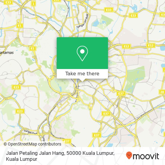 Jalan Petaling Jalan Hang, 50000 Kuala Lumpur map