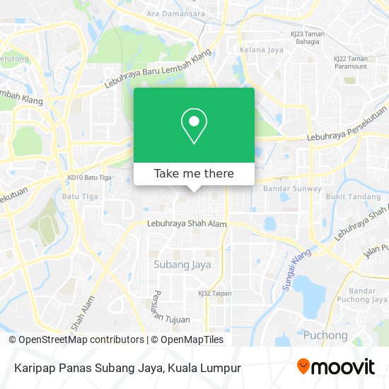 Karipap Panas Subang Jaya map