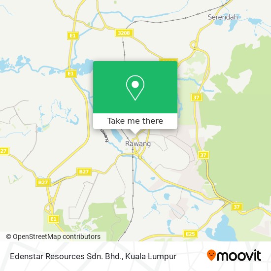 Edenstar Resources Sdn. Bhd. map