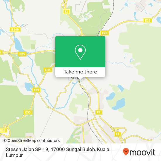 Stesen Jalan SP 19, 47000 Sungai Buloh map