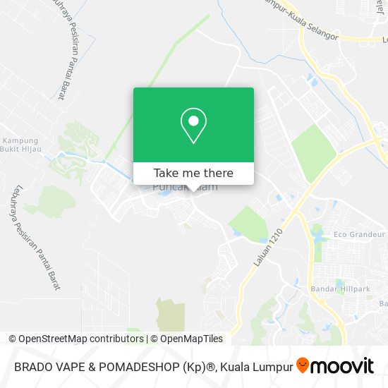 Peta BRADO VAPE & POMADESHOP (Kp)®