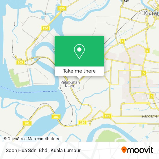 Soon Hua Sdn. Bhd. map