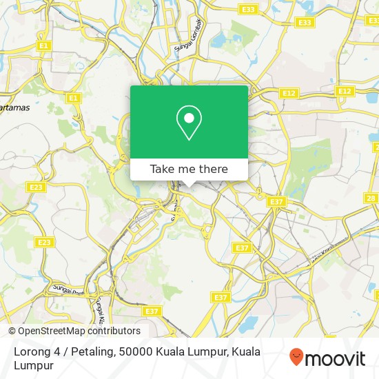Lorong 4 / Petaling, 50000 Kuala Lumpur map