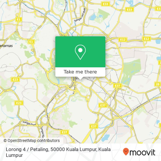 Peta Lorong 4 / Petaling, 50000 Kuala Lumpur