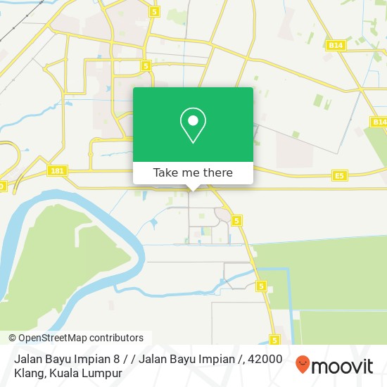 Peta Jalan Bayu Impian 8 / / Jalan Bayu Impian /, 42000 Klang