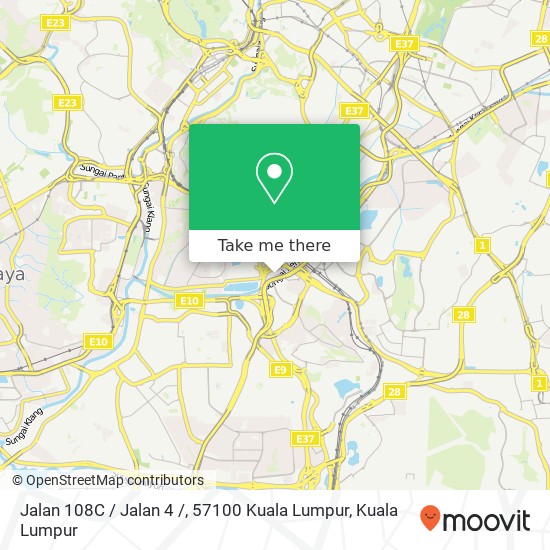 Jalan 108C / Jalan 4 /, 57100 Kuala Lumpur map