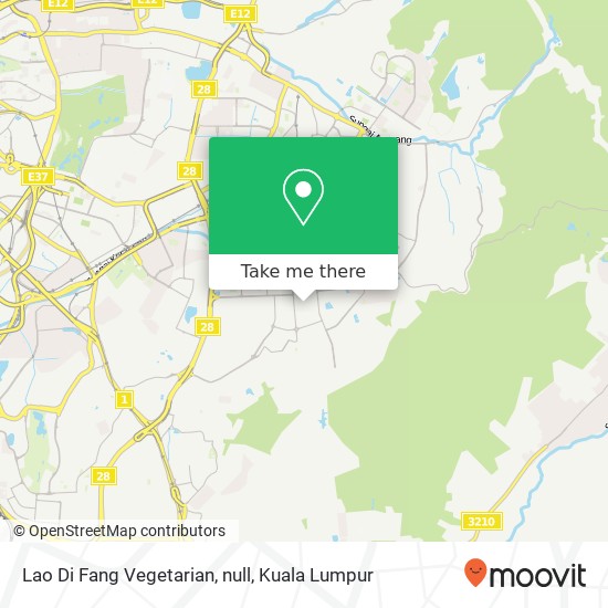 Lao Di Fang Vegetarian, null map