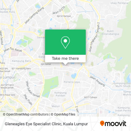 Gleneagles Eye Specialist Clinic map