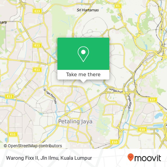 Warong Fixx II, Jln Ilmu map