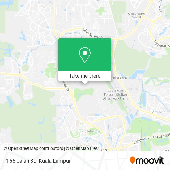 156 Jalan 8D, 40150 Shah Alam map