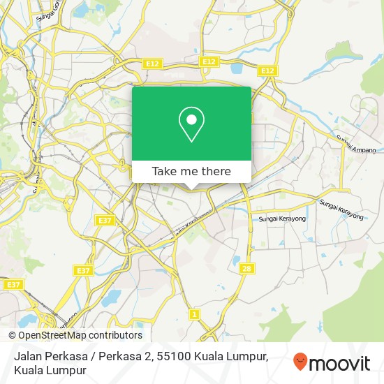 Peta Jalan Perkasa / Perkasa 2, 55100 Kuala Lumpur