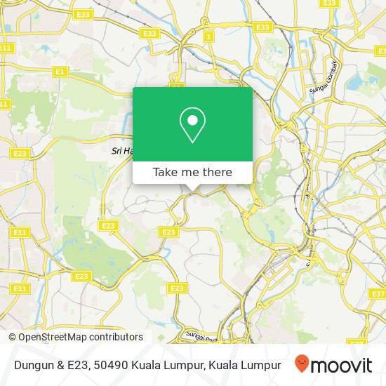 Dungun & E23, 50490 Kuala Lumpur map